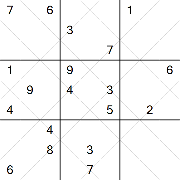 Argyle Sudoku - Hard