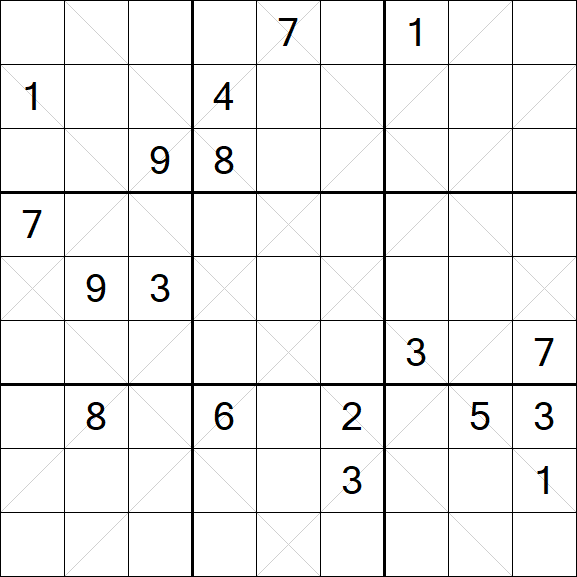 Argyle Sudoku - Difficile