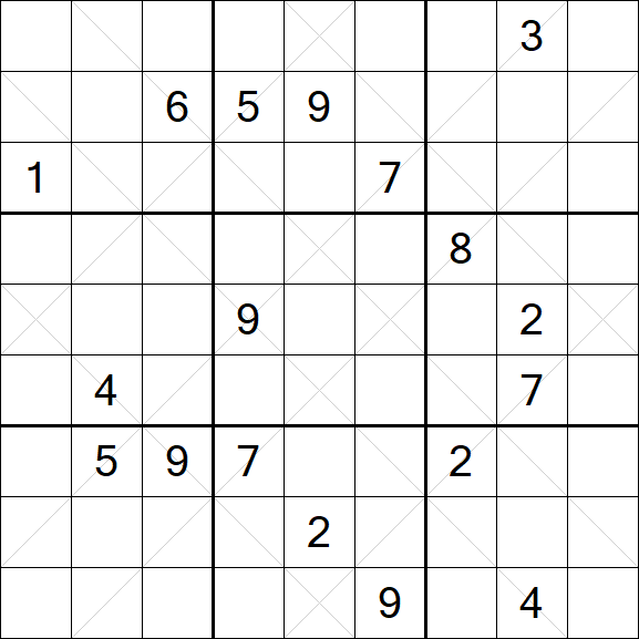 Argyle Sudoku - Difficile