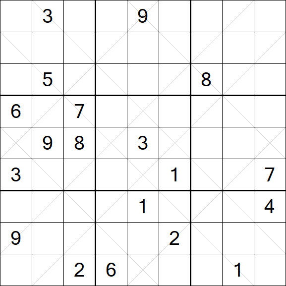 Argyle Sudoku - Difficile