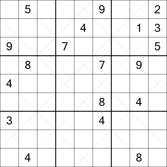 Argyle Sudoku - Difficile