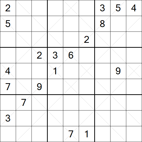 Argyle Sudoku - Hard