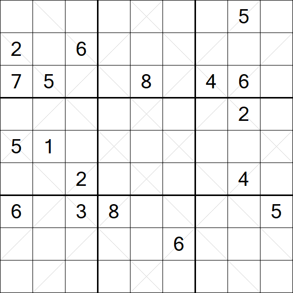 Argyle Sudoku - Difficile