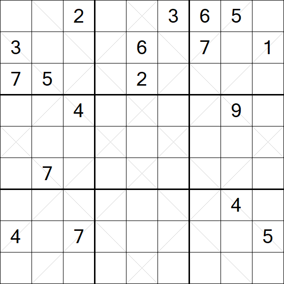 Argyle Sudoku - Difficile