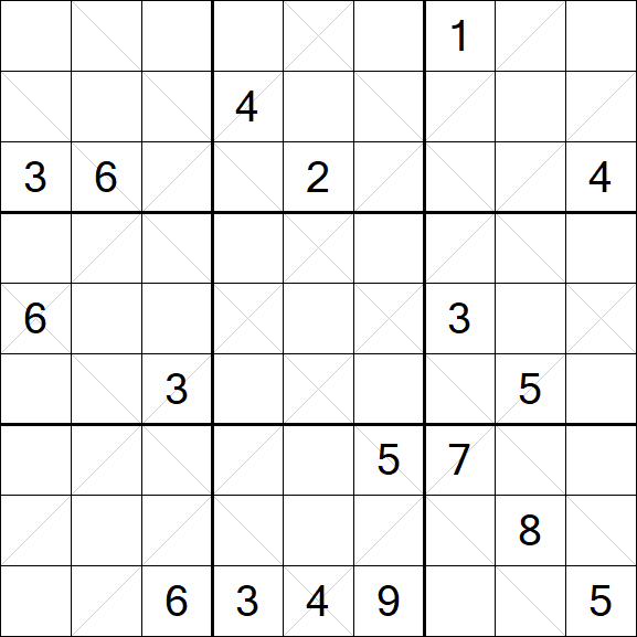 Argyle Sudoku - Difficile