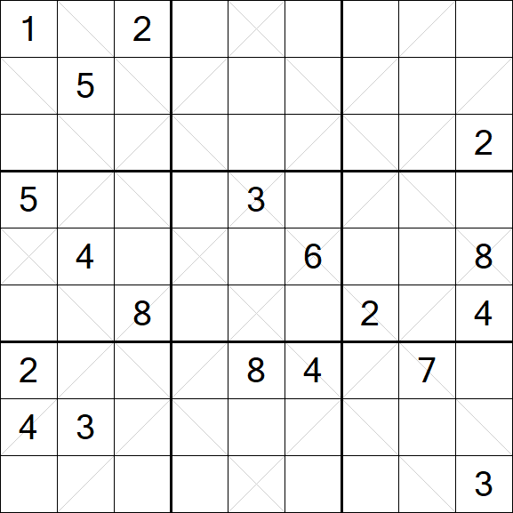 Argyle Sudoku - Difficile