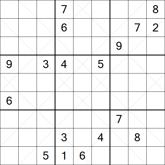 Argyle Sudoku - Difficile