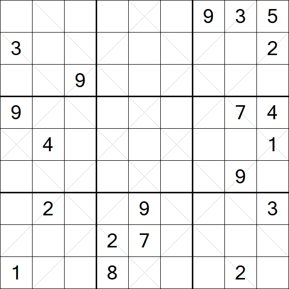 Argyle Sudoku - Hard