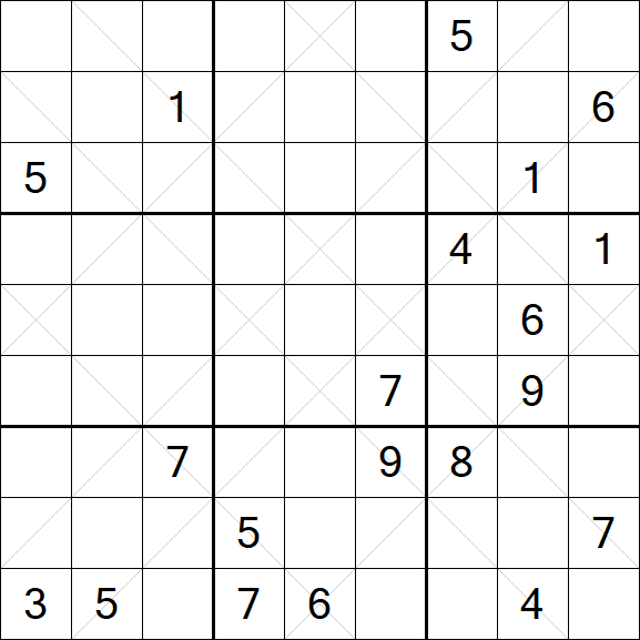Argyle Sudoku - Difficile