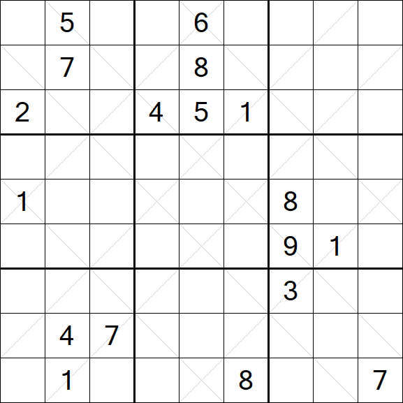Argyle Sudoku - Difficile