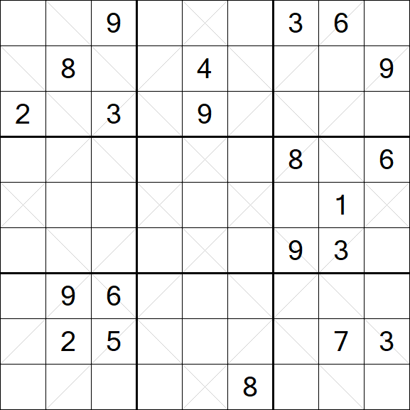 Argyle Sudoku - Difficile