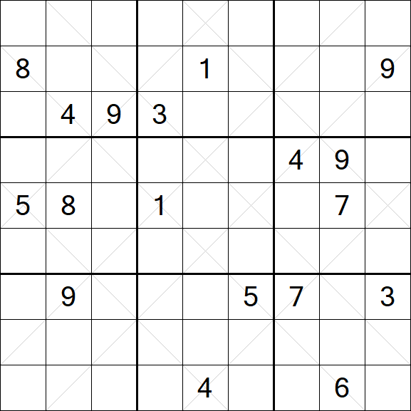 Argyle Sudoku - Hard