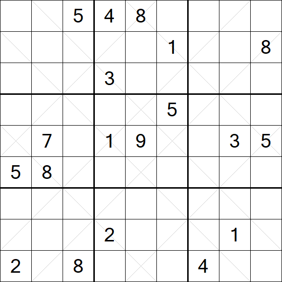 Argyle Sudoku - Difficile