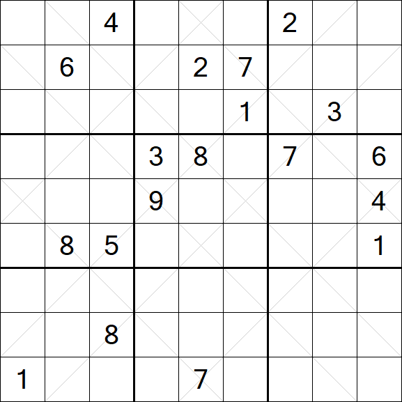 Argyle Sudoku - Difficile