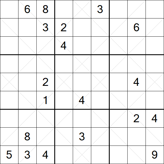 Argyle Sudoku - Hard