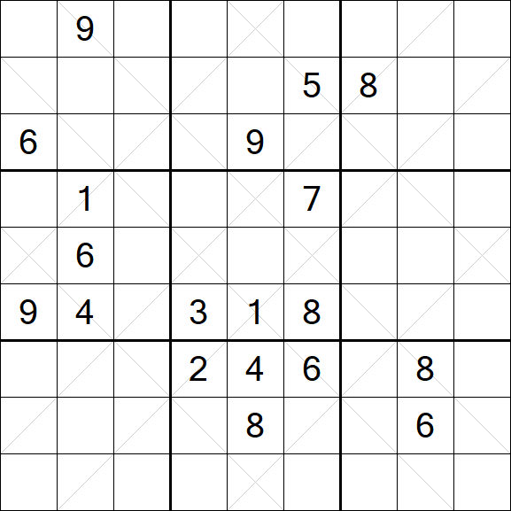 Argyle Sudoku - Difficile