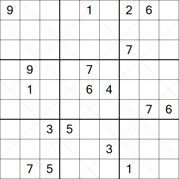 Argyle Sudoku - Difficile