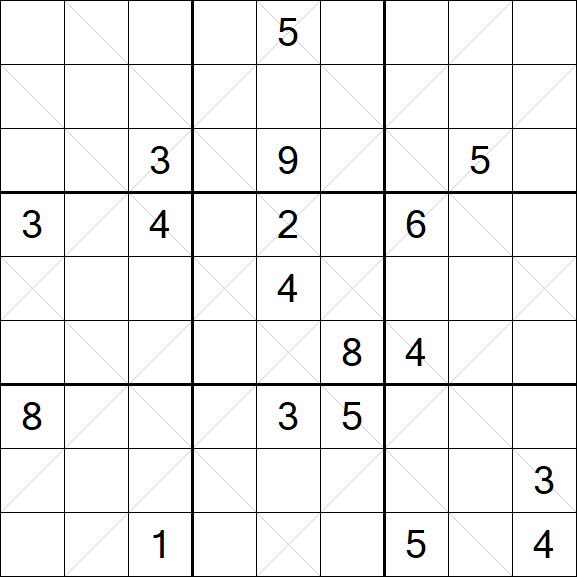 Argyle Sudoku - Difficile