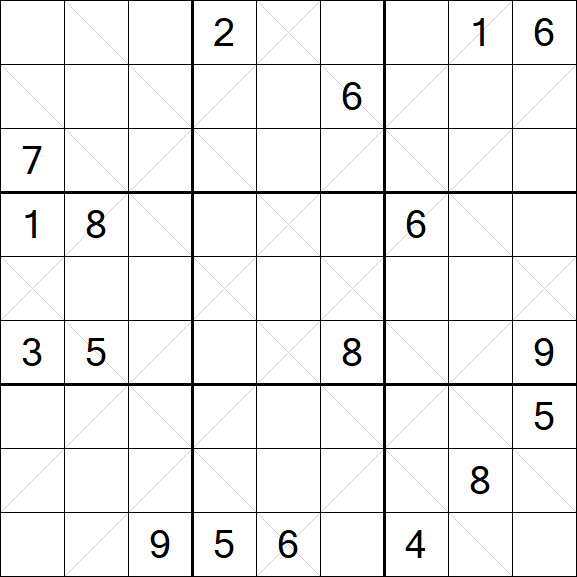 Argyle Sudoku - Difficile