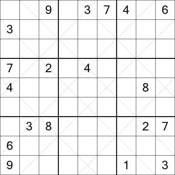 Argyle Sudoku - Difficile