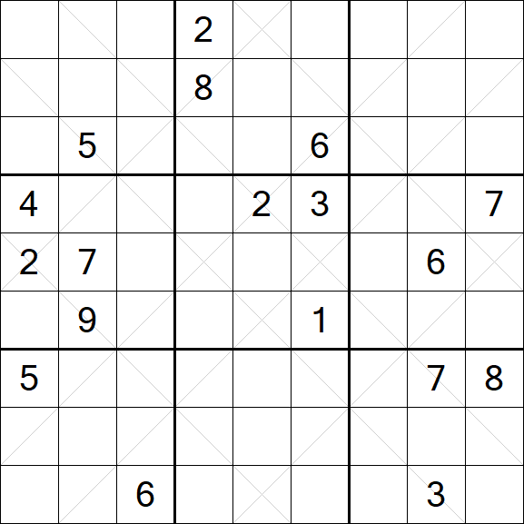 Argyle Sudoku - Difficile
