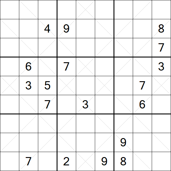 Argyle Sudoku - Difficile
