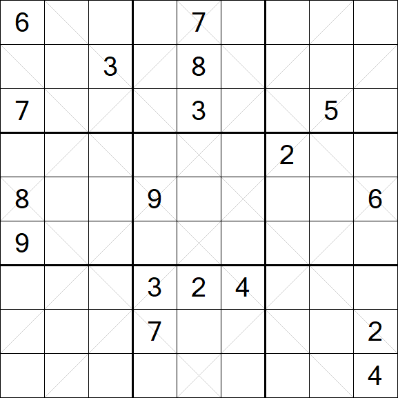 Argyle Sudoku - Difficile