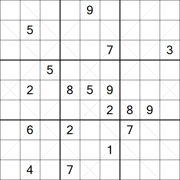 Argyle Sudoku - Difficile