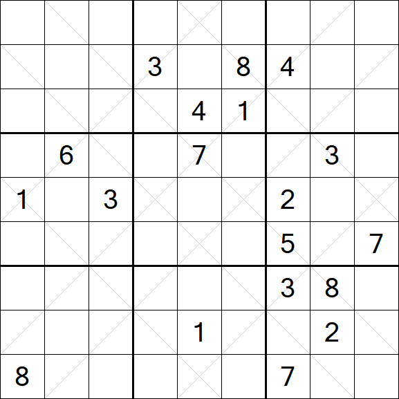 Argyle Sudoku - Hard