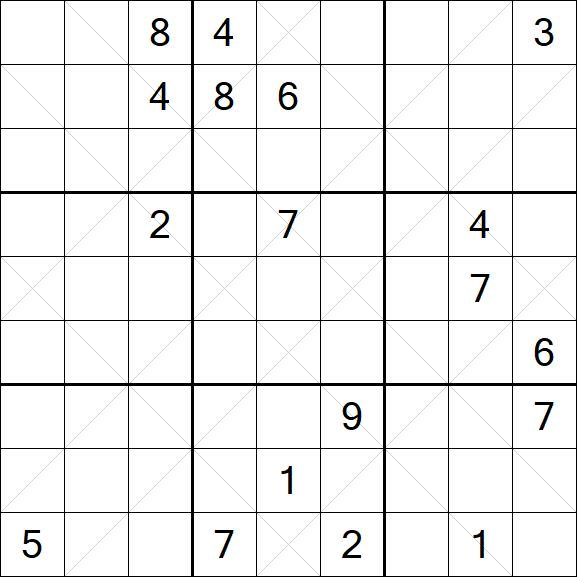 Argyle Sudoku - Difficile