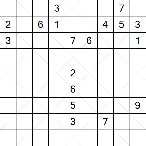 Argyle Sudoku - Difficile