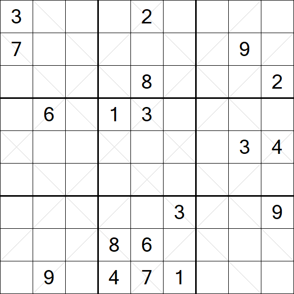 Argyle Sudoku - Difficile