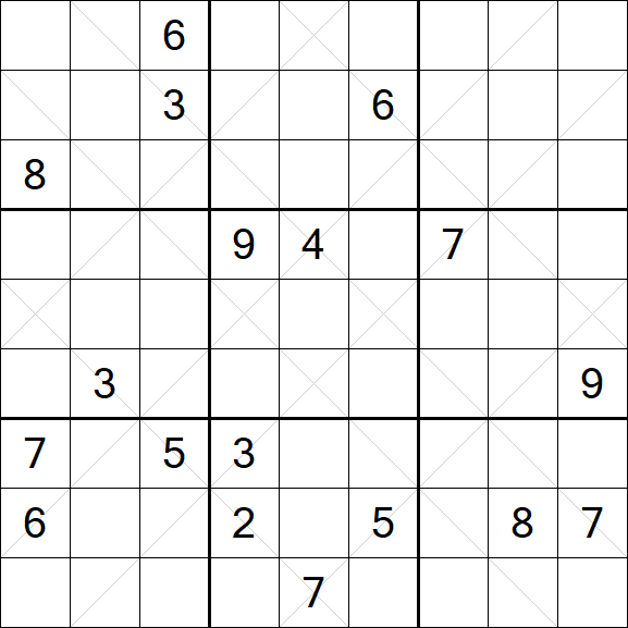 Argyle Sudoku - Difficile