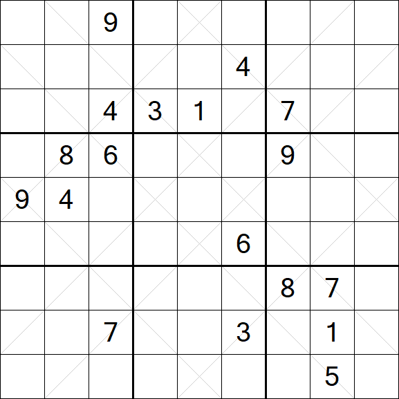 Argyle Sudoku - Difficile