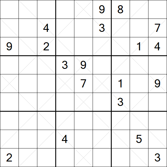 Argyle Sudoku - Difficile