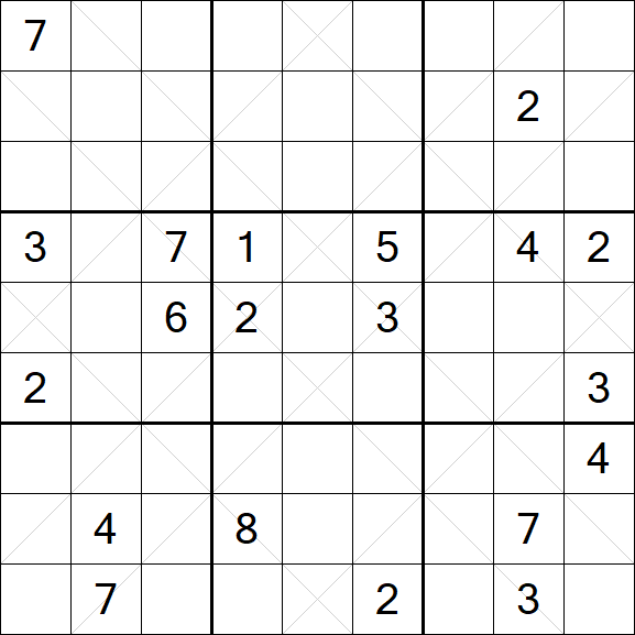 Argyle Sudoku - Hard