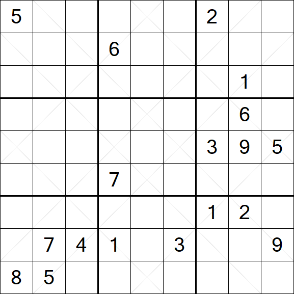 Argyle Sudoku - Difficile