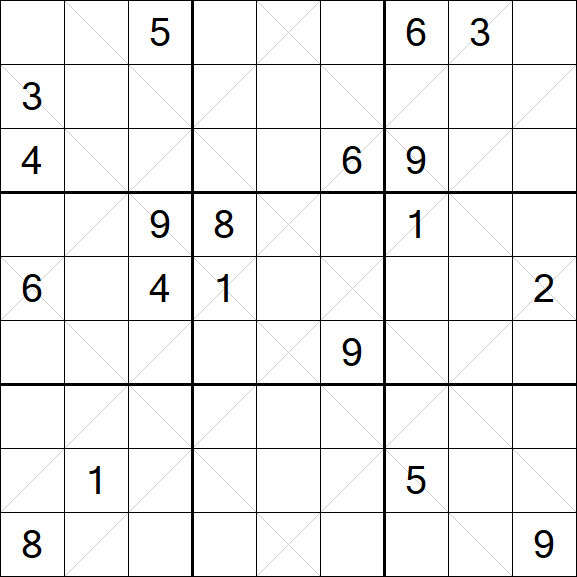 Argyle Sudoku - Difficile
