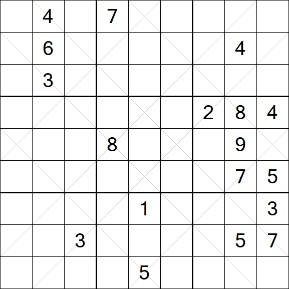Argyle Sudoku - Difficile