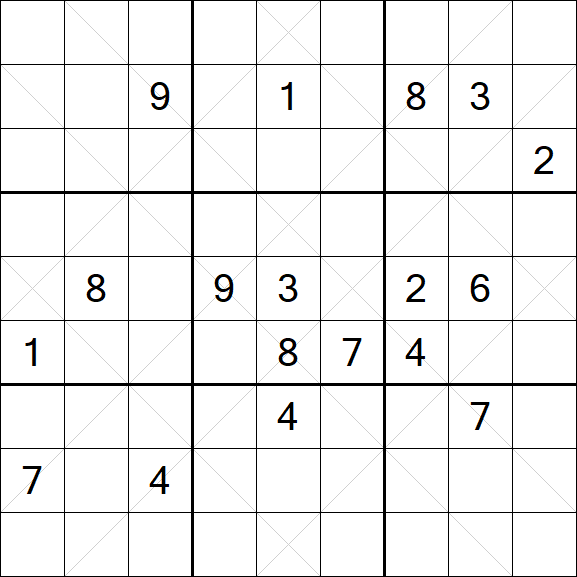 Argyle Sudoku - Difficile