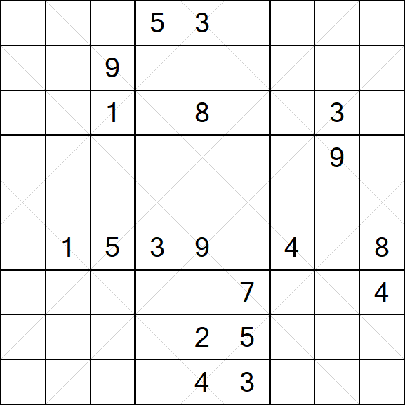 Argyle Sudoku - Difficile