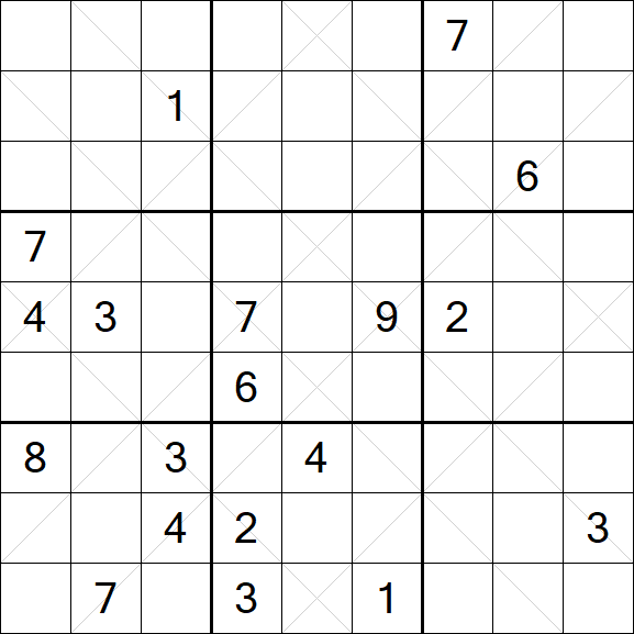 Argyle Sudoku - Difficile