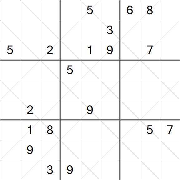 Argyle Sudoku - Difficile