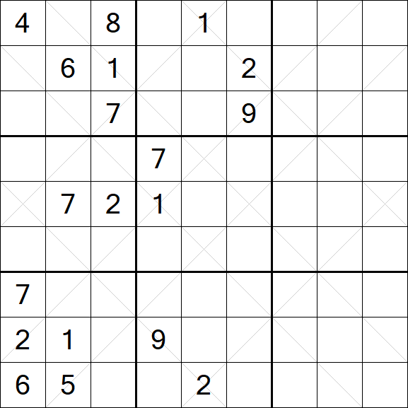Argyle Sudoku - Difficile
