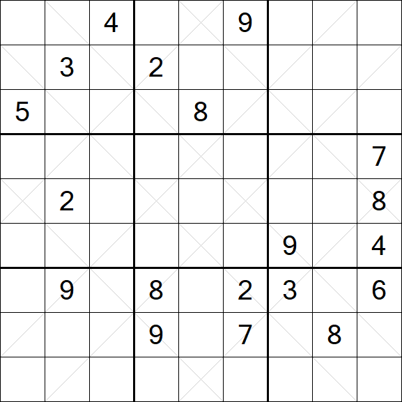 Argyle Sudoku - Difficile