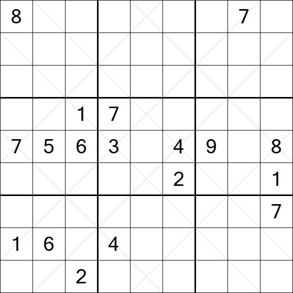Argyle Sudoku - Difficile