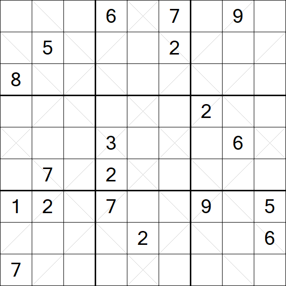 Argyle Sudoku - Difficile