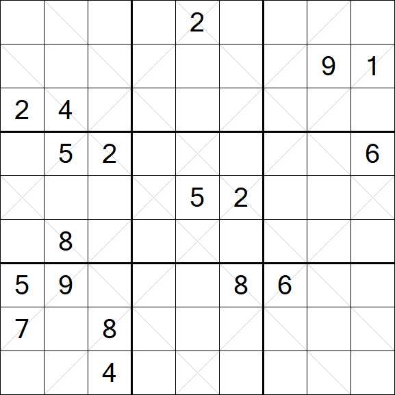 Argyle Sudoku - Difficile
