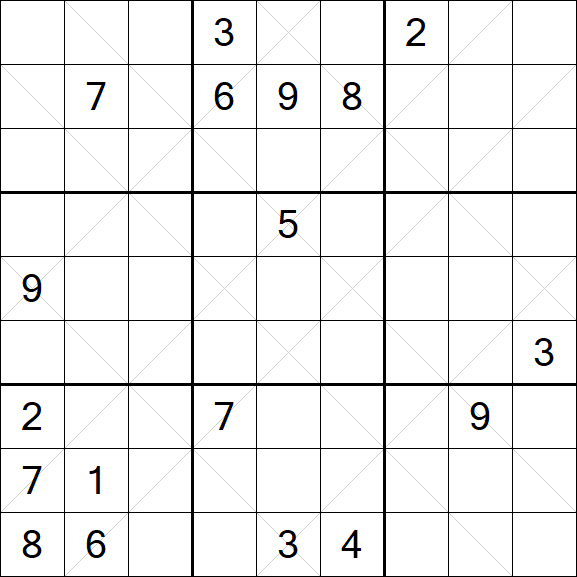 Argyle Sudoku - Difficile