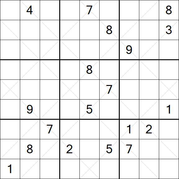 Argyle Sudoku - Difficile
